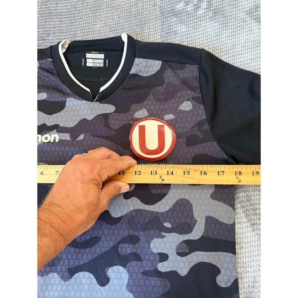 Marathon Universitario de Deportes Centenario Camo Soccer Jersey‎ Grey Boys 16
